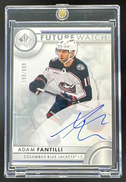 2023-24 SP Authentic #106 Adam Fantilli Autograph RC Future Watch Auto /999