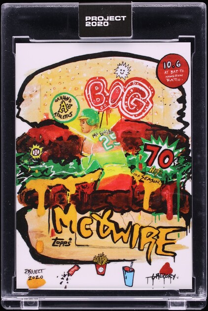 2020 Topps Project 2020 By Gregory Siff Mark McGwire #152