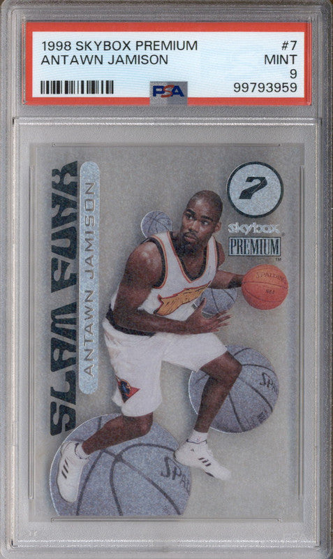 1998 Skybox Premium Slam Funk #7 Antawn Jamison PSA 9