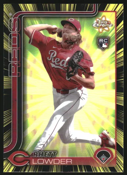 2025 Topps Chrome Radiating Rookies #RR-2 Rhett Lowder RC