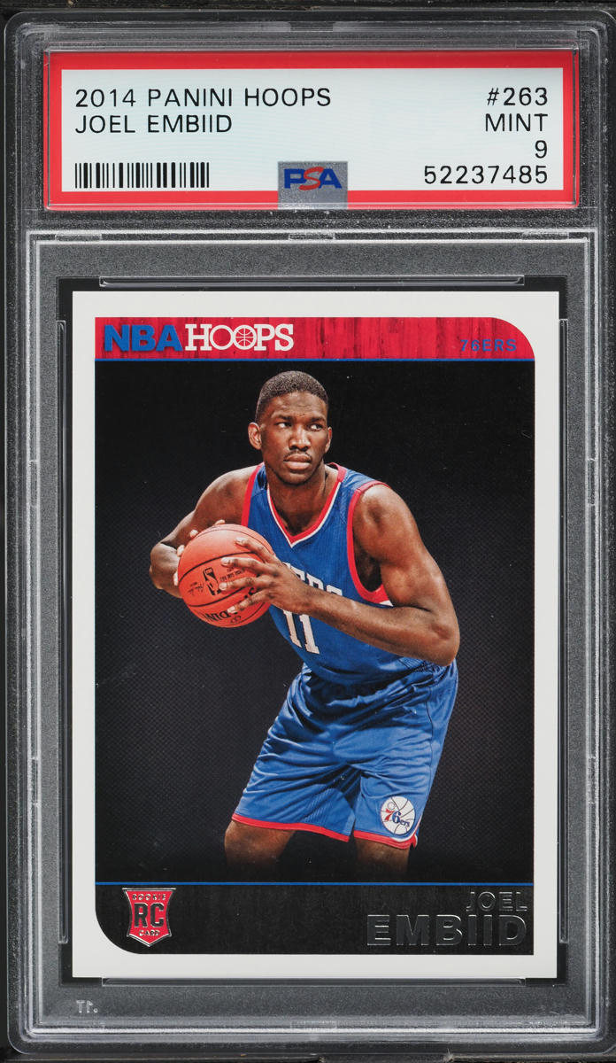 2014 Hoops Joel Embiid ROOKIE #263 PSA 9 MINT
