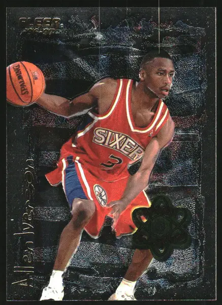 1996-97 Fleer Rookie Sensations #7 Allen Iverson RC