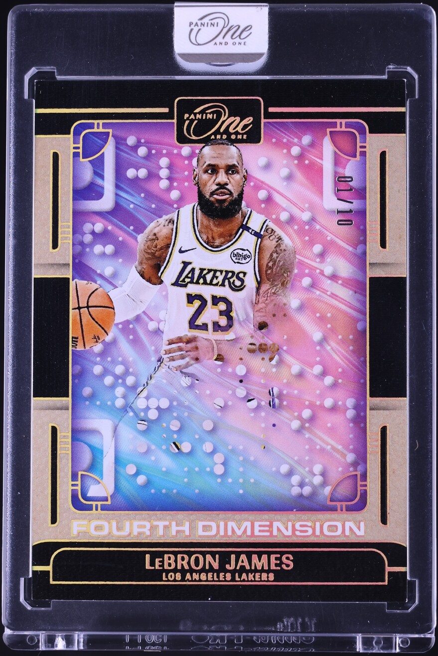 2024 Panini One And One Fourth Dimension LeBron James 1/10 #FD-LBJ
