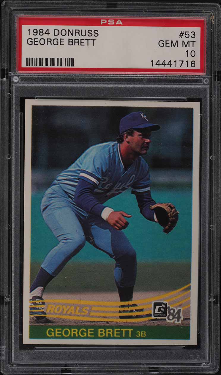 1984 Donruss George Brett #53 PSA 10 GEM MINT