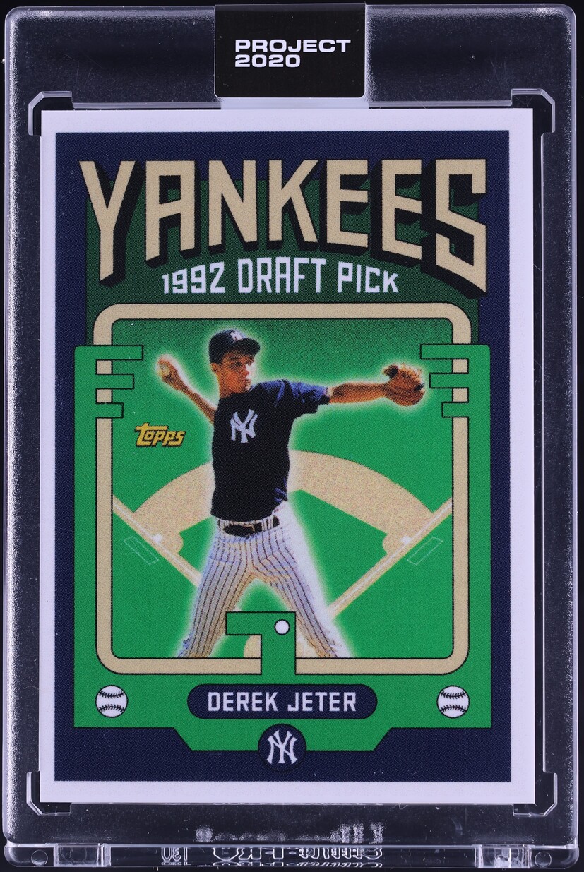 2020 Topps Project 2020 By Grotesk Derek Jeter #59
