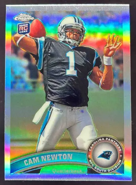 2011 Topps Chrome Refractors #1 Cam Newton RC