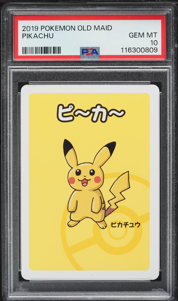 Pikachu 2019 Japanese Old Maid Base Price Guide - Sports
