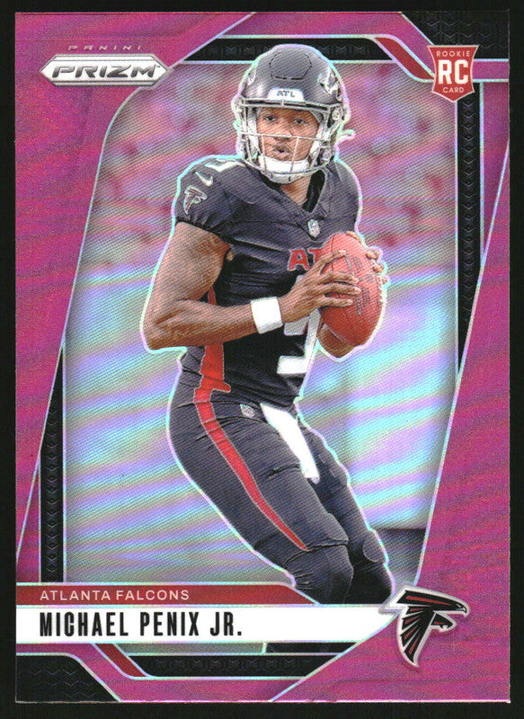 2024 Panini Prizm Pink Prizm #378 Michael Penix Jr. RC