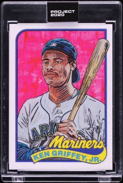 2020 Topps Project 2020 By Blake Jamieson Ken Griffey Jr. #211