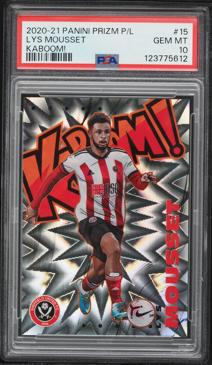 2020 Panini Prizm Premier League Kaboom! Lys Mousset #15 PSA 10 GEM MINT
