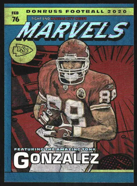 2020 Panini Donruss Marvels #M-TG Tony Gonzalez