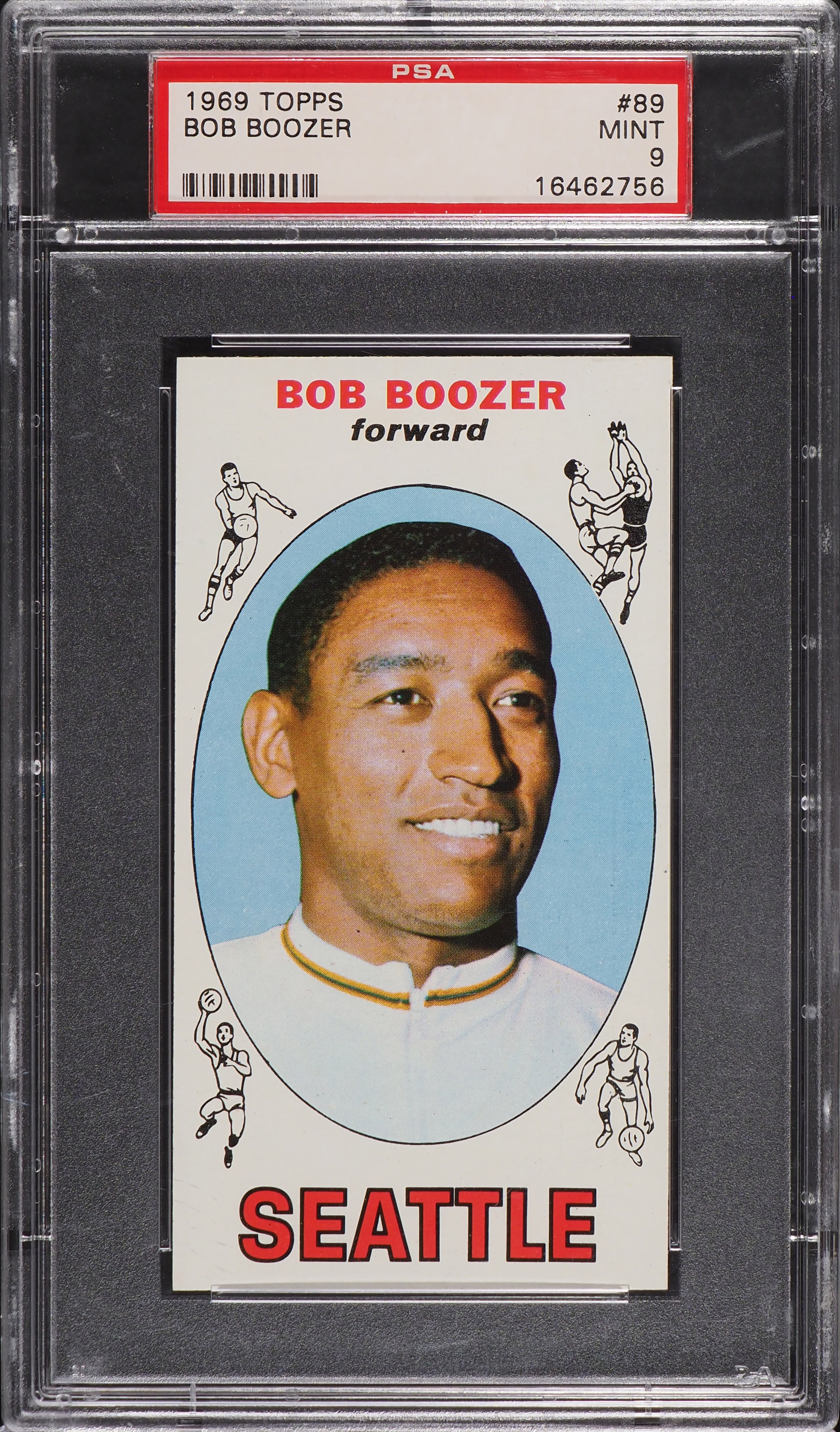 1969 Topps Basketball Bob Boozer #89 PSA 9 MINT (PWCC-A)