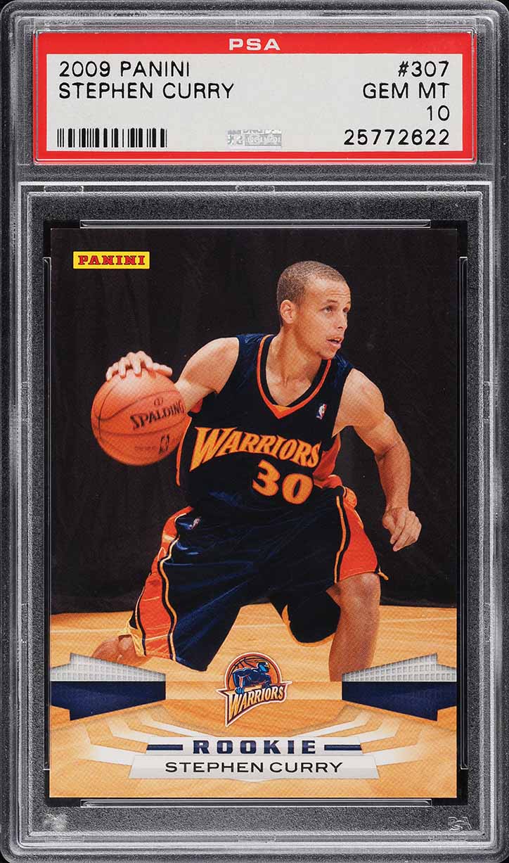 2009 Panini Basketball Stephen Curry ROOKIE #307 PSA 10 GEM MINT