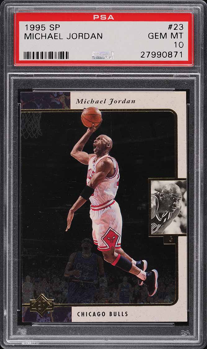 1995 SP Basketball Michael Jordan #23 PSA 10 GEM MINT