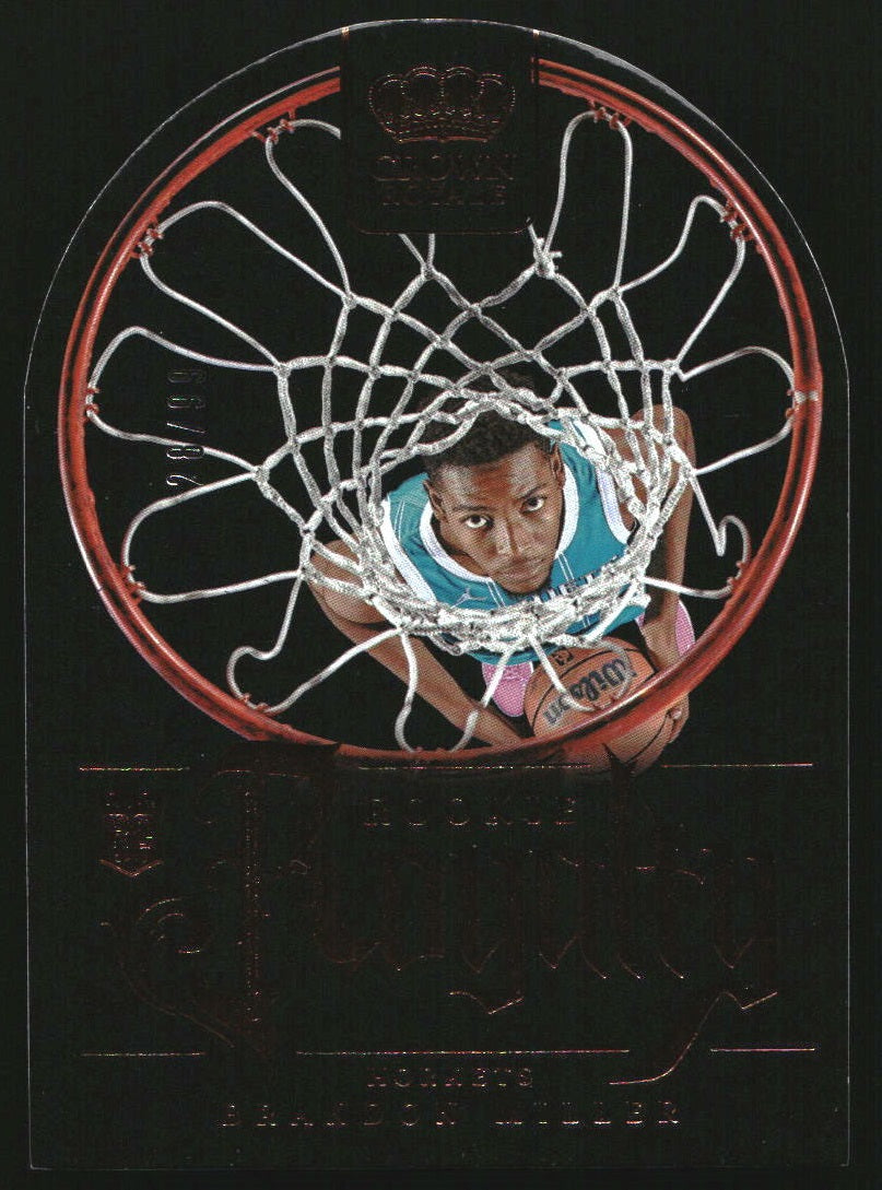 2023-24 Crown Royale Rookie Royalty #40 Brandon Miller RC /99