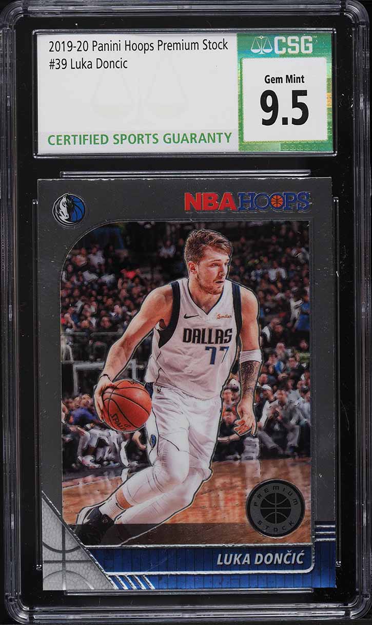 Luka Doncic #39 2019-20 Hoops Premium Stock Basketball
