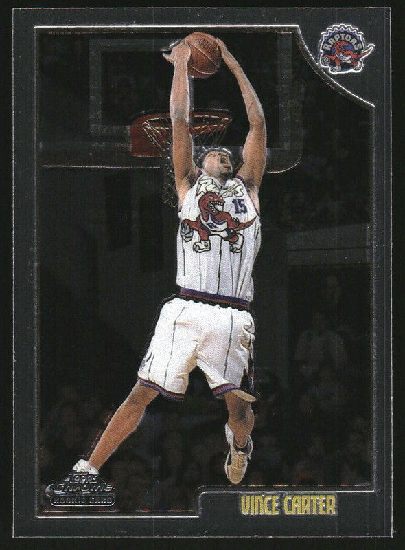 1998-99 Topps Chrome #199 Vince Carter RC