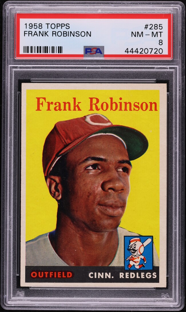 1958 Topps Frank Robinson #285 PSA 8 NM-MT