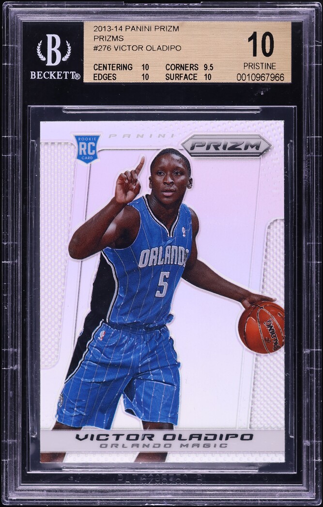 2013 Panini Prizm Victor Oladipo ROOKIE #276 BGS 10 PRISTINE