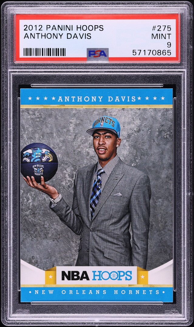 2012 Hoops Anthony Davis ROOKIE #275 PSA 9 MINT