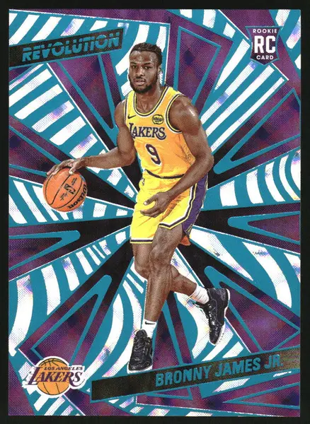 2024-25 Panini Revolution Future Frame #118 Bronny James Jr. RC /60
