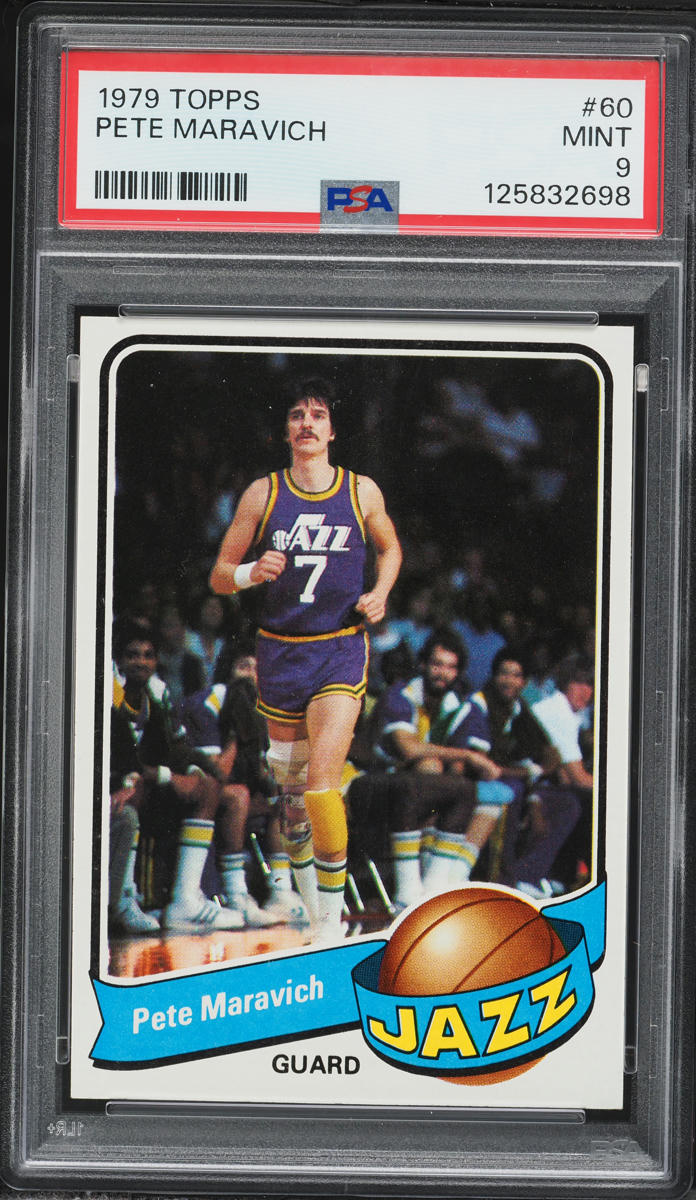 1979 Topps Basketball Pete Maravich #60 PSA 9 MINT