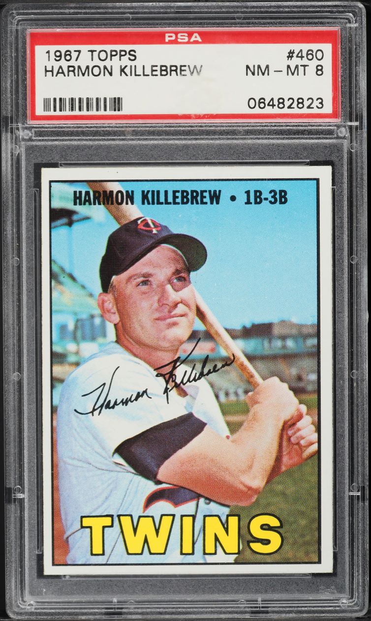 1967 Topps Harmon Killebrew #460 PSA 8 NM-MT