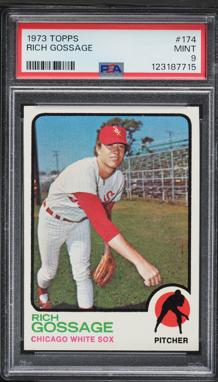1973 Topps Rich Gossage ROOKIE #174 PSA 9 MINT