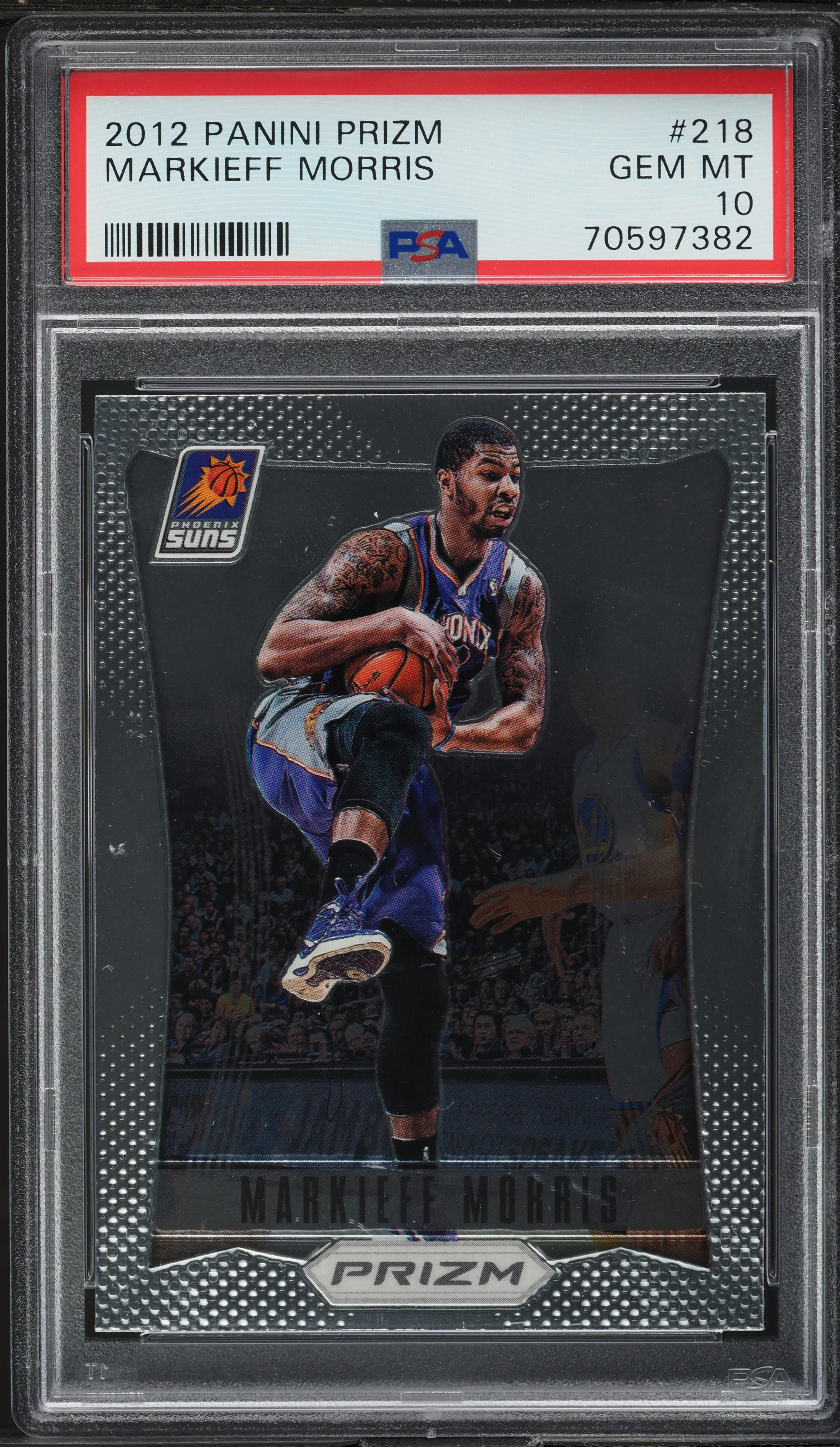 2012 Panini Prizm Markieff Morris ROOKIE #218 PSA 10 GEM MINT