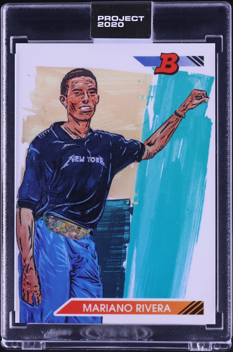 2020 Topps Project 2020 By Blake Jamieson Mariano Rivera #117