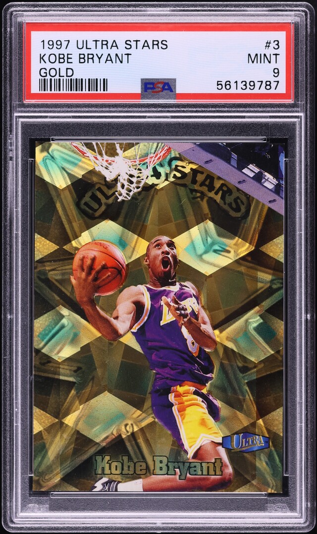 1997 Ultra Stars Gold Kobe Bryant #3 PSA 9 MINT