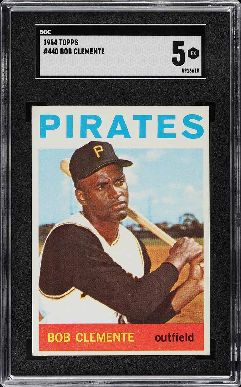 1964 Topps Roberto Clemente #440 SGC 5 EX