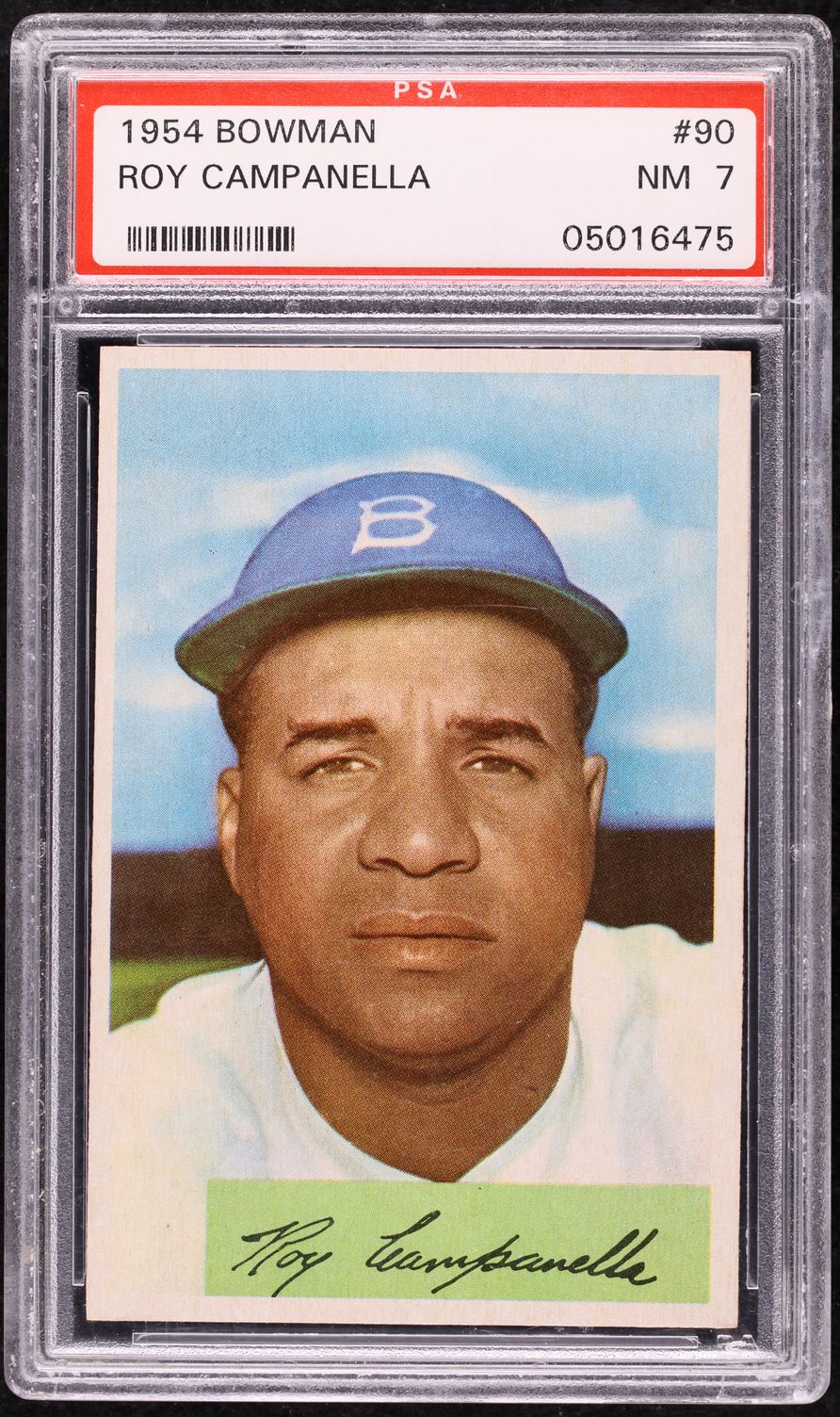 1954 Bowman Roy Campanella #90 PSA 7 NRMT