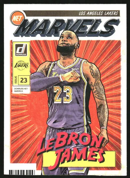2019-20 Panini Donruss Net Marvels #19 LeBron James
