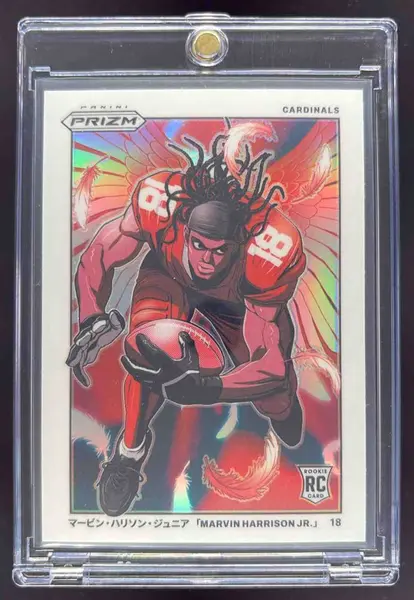 2024 Panini Prizm Manga Vertical #M-MHJ Marvin Harrison Jr. RC