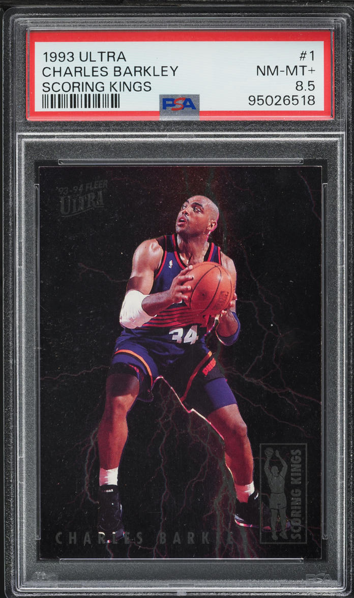 1993 Ultra Scoring Kings Charles Barkley #1 PSA 8.5 NM-MT+