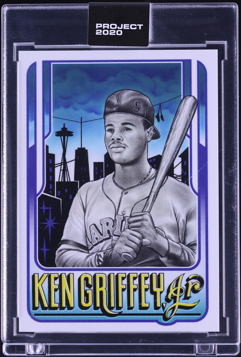 2020 Topps Project 2020 By Mister Cartoon Ken Griffey Jr. #177
