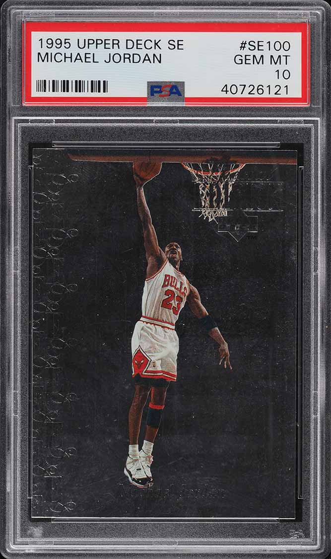 1995 Upper Deck Special Edition Michael Jordan #SE100 PSA 10 GEM MINT