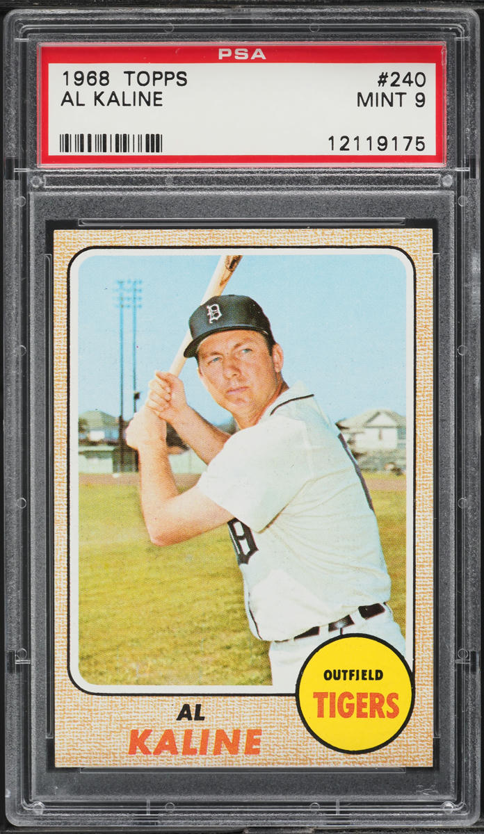 1968 Topps Al Kaline #240 PSA 9 MINT