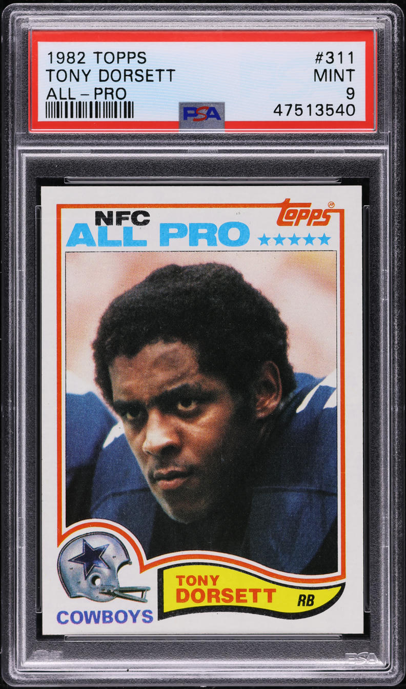 1982 Topps Football Tony Dorsett ALL-PRO #311 PSA 9 MINT