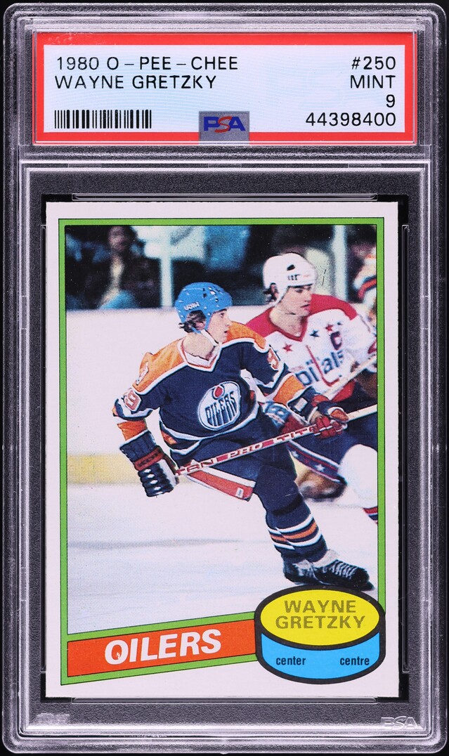 1980 O-Pee-Chee Hockey Wayne Gretzky #250 PSA 9 MINT