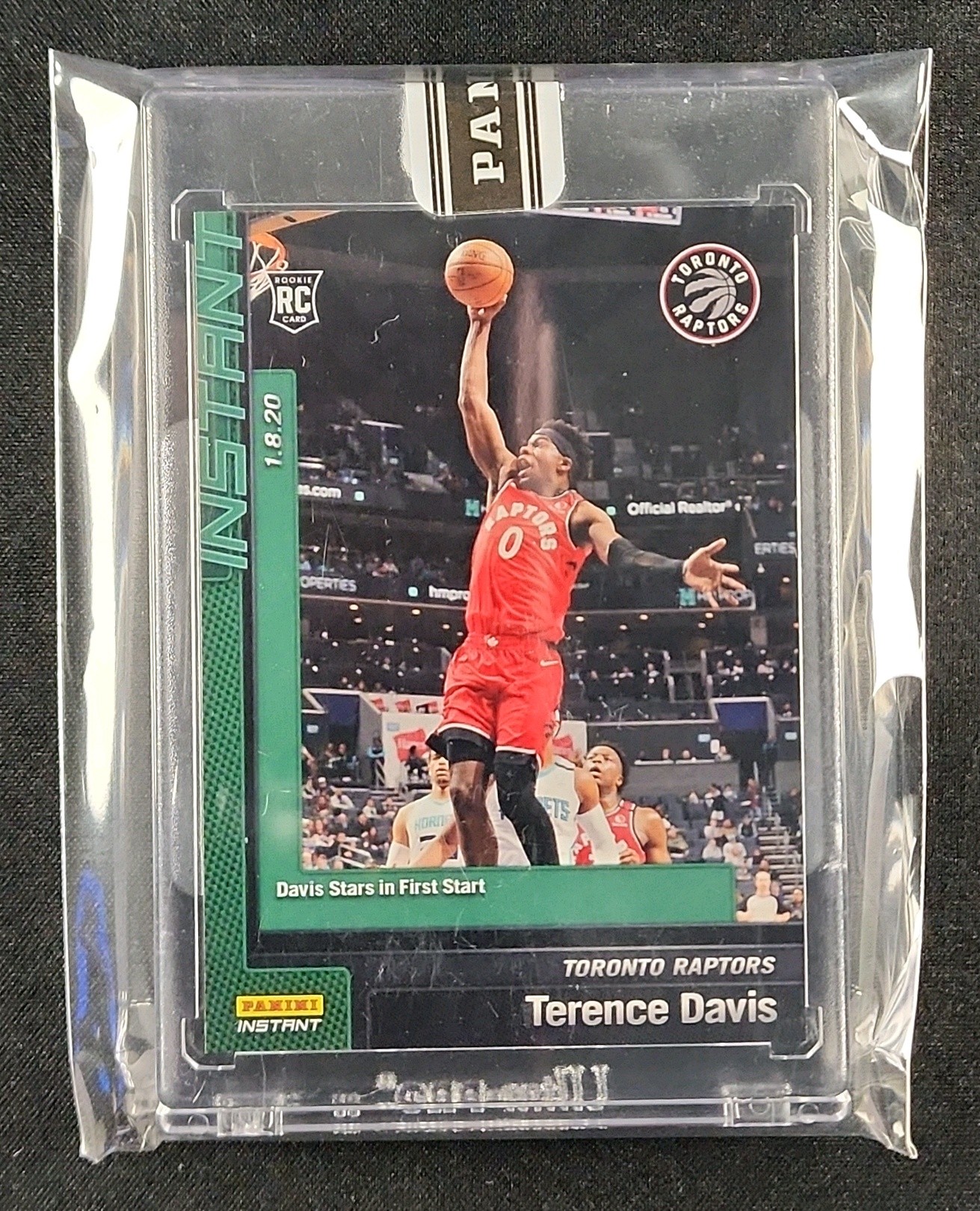 2019 Panini Instant Green Terence Davis ROOKIE /10 #62 MBA AUTH