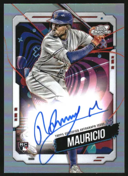 2024 Topps Cosmic Chrome Cosmic Chrome Autographs #CCA-RM Ronny Mauricio RC Auto