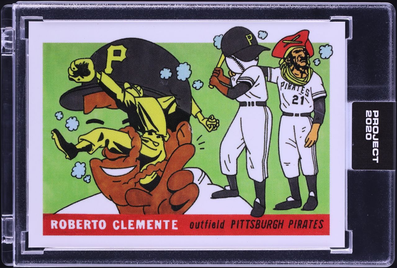 2020 Topps Project 2020 By Ermsy Roberto Clemente #197