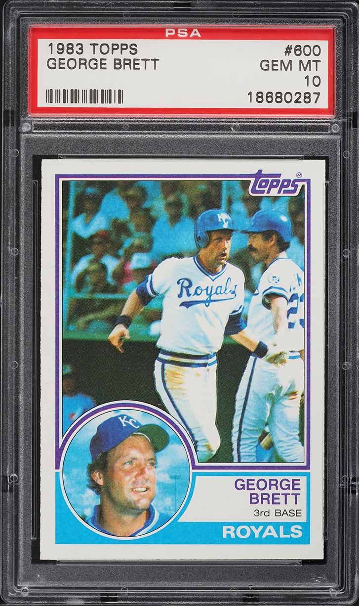 1983 Topps George Brett #600 PSA 10 GEM MINT