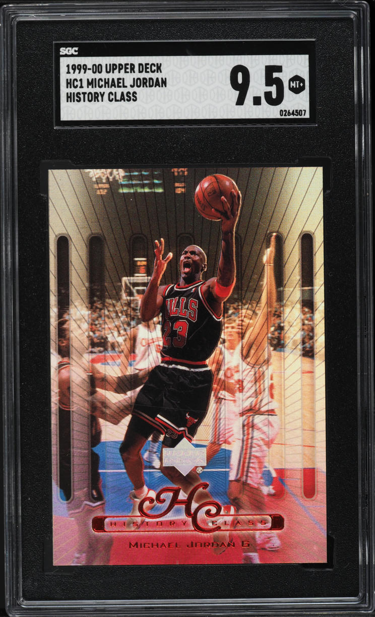 1999 Upper Deck History Class Michael Jordan #HC1 SGC 9.5 MINT+