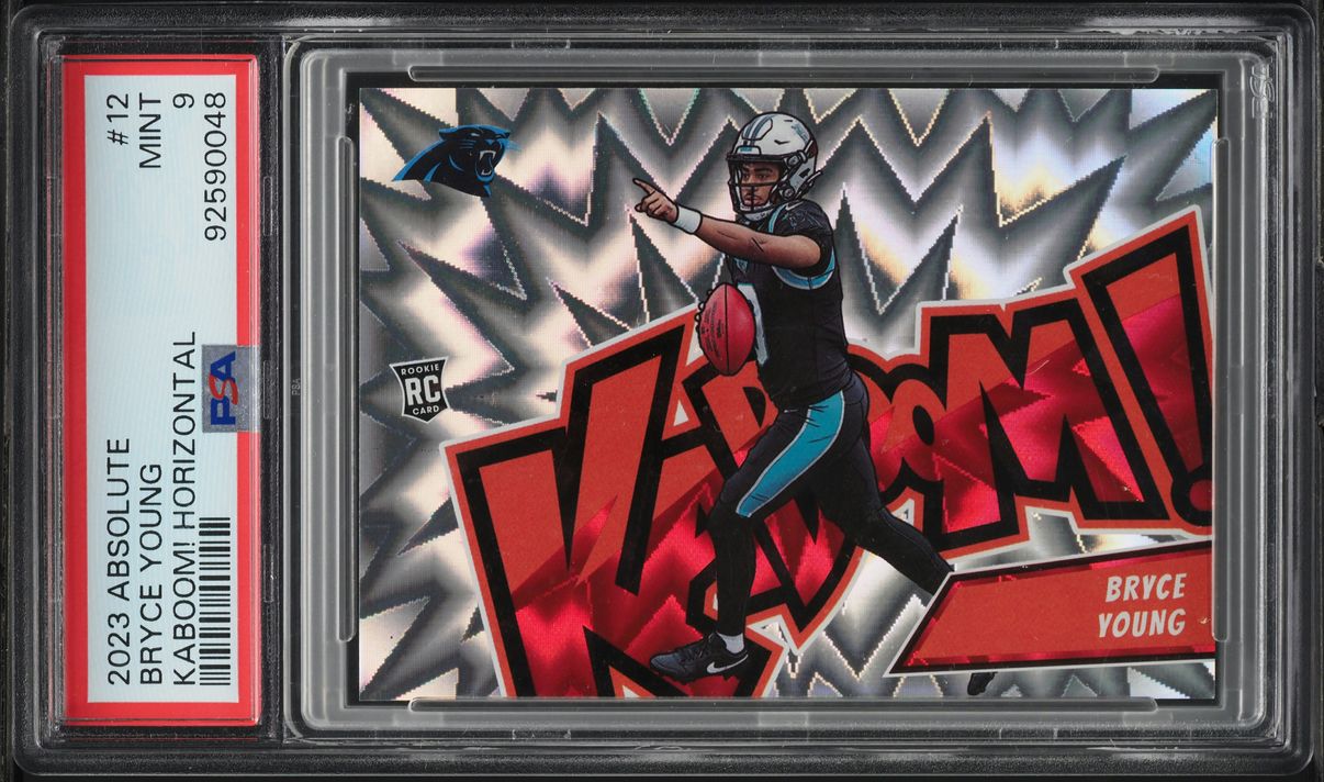 2023 Absolute Kaboom! Horizontal Bryce Young ROOKIE #12 PSA 9 MINT