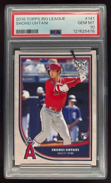 2018 Topps Big League #141 Shohei Ohtani RC PSA 10