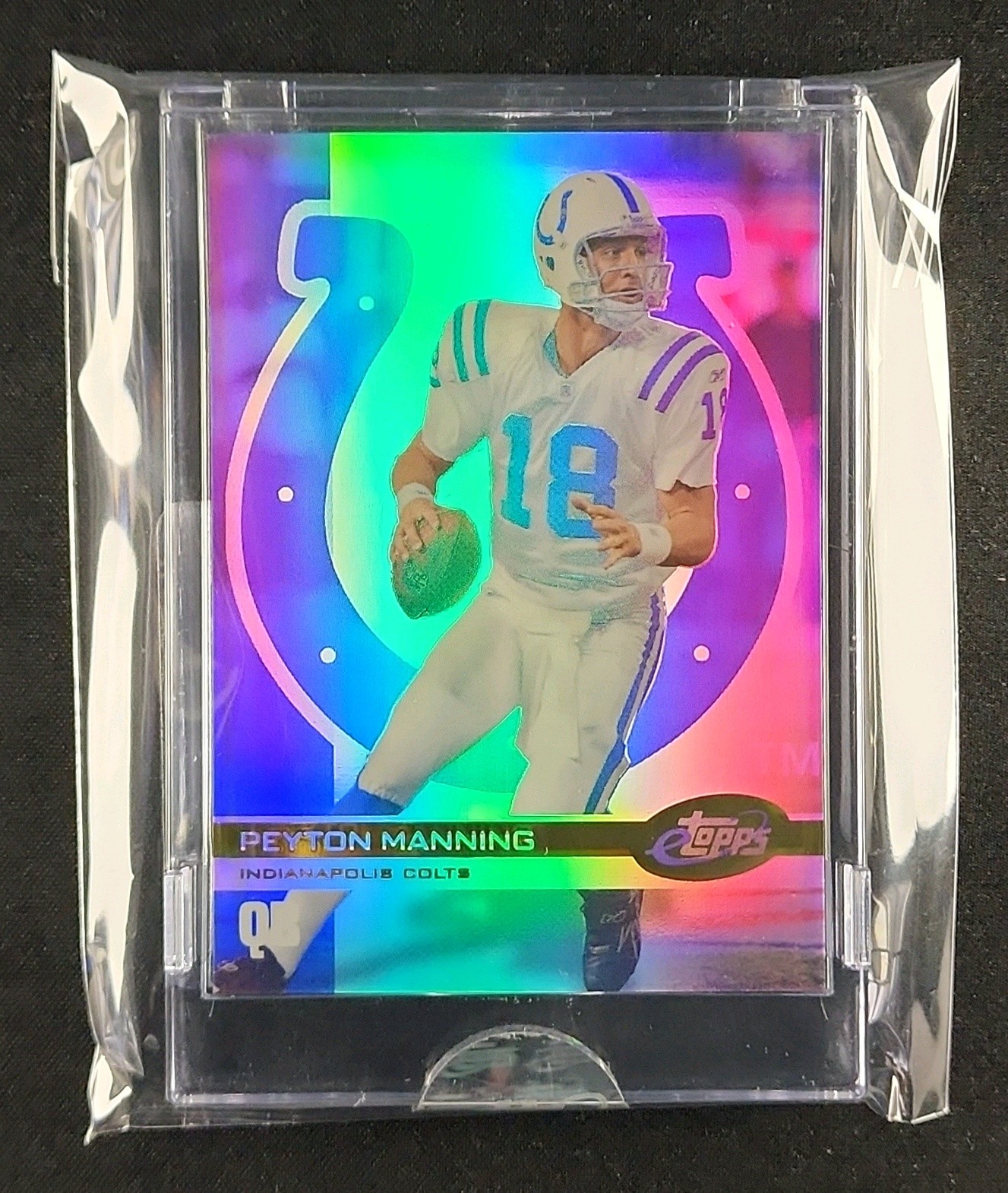 2006 eTopps Football Peyton Manning /849 #1 MBA AUTH