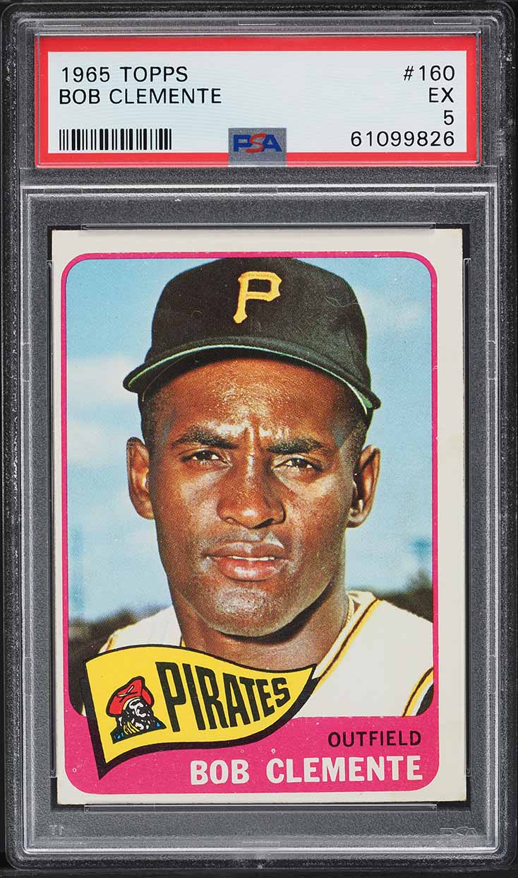 1965 Topps Roberto Clemente #160 PSA 5 EX